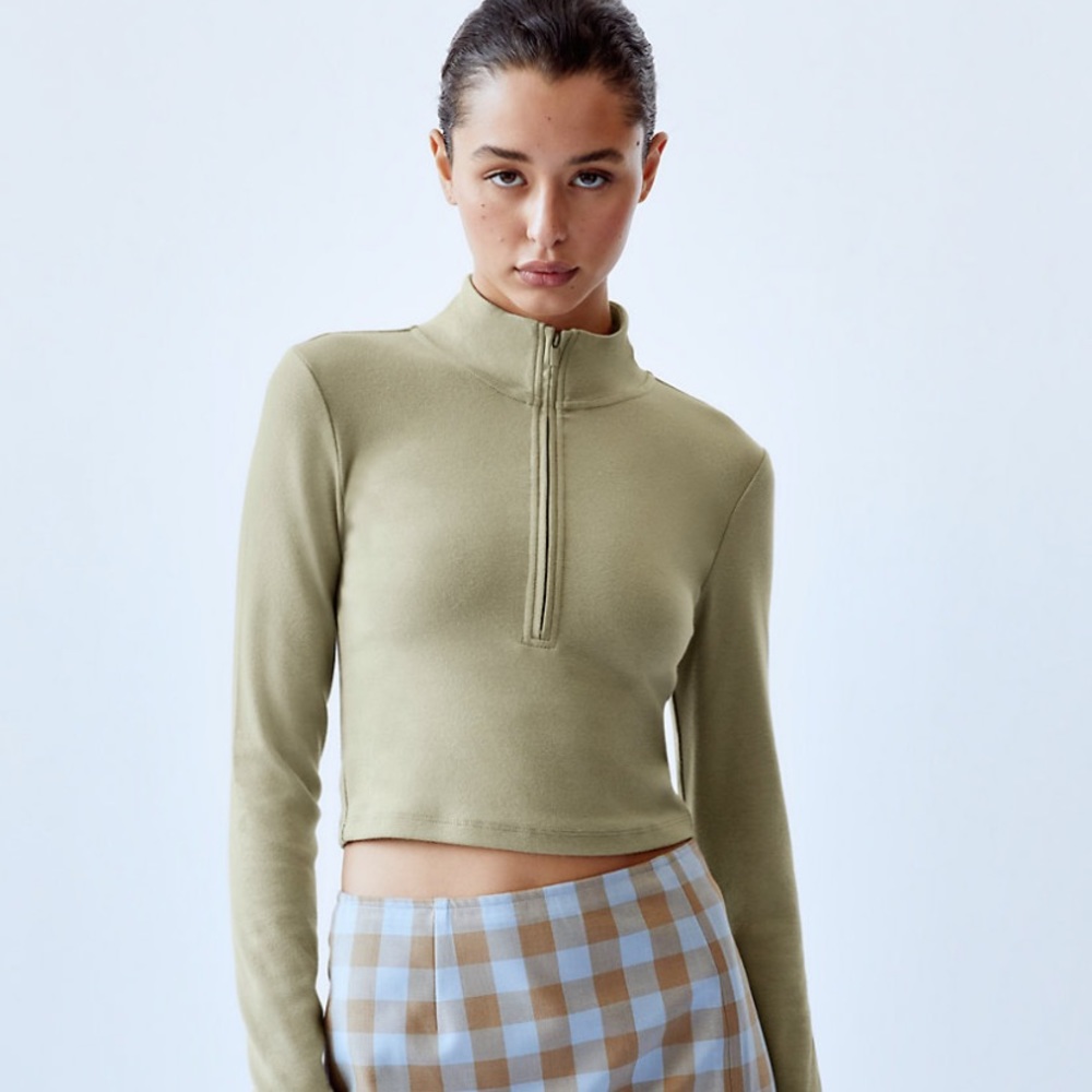 Half zip long sleeve